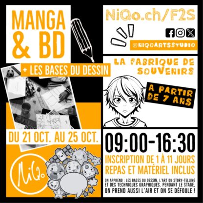 Les bases du dessin, Manga and Comics par NiQo